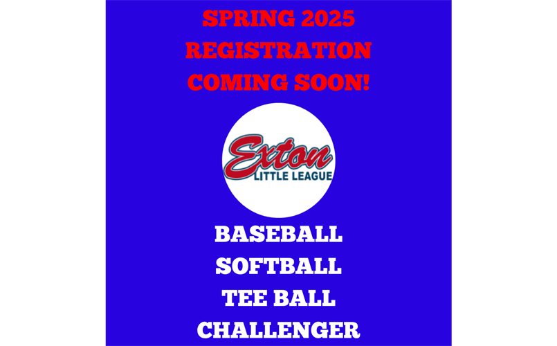 *COMING SOON* Spring 2025 Registrstion